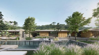 ออกแบบบ้านพักอาศัย จังหวัดกาญจนบุรี โดย Grid Architect