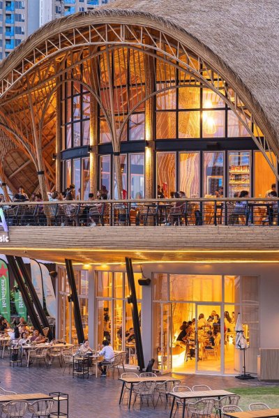 ออกแบบตกแต่งภายในร้านอาหาร Balada โดย Grid Architect