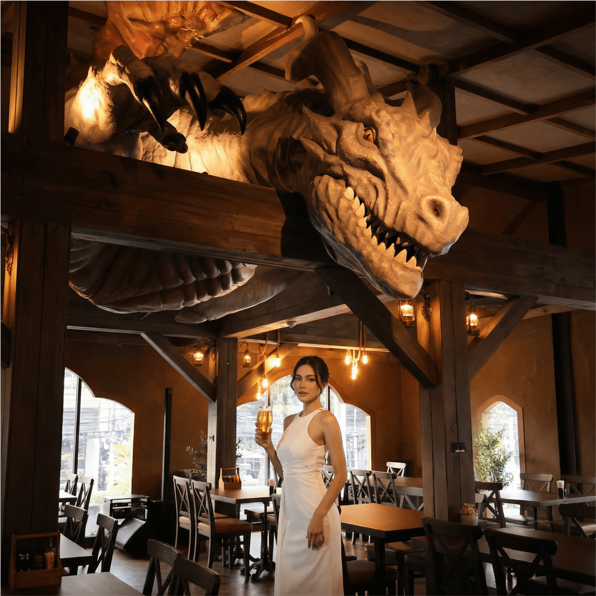 ออกแบบคาเฟ่ณิธาน สาขานาเกลือ โดย Grid Architect