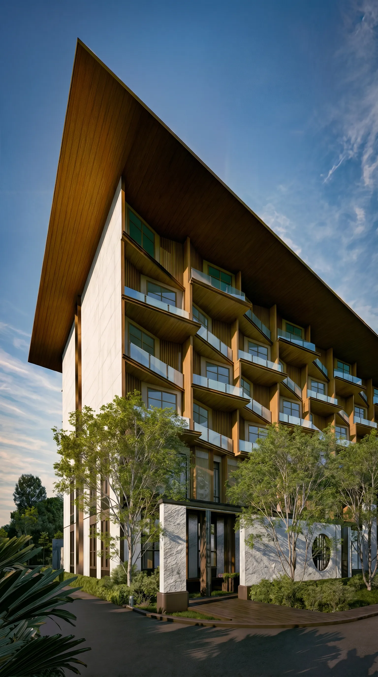 ออกแบบโรงแรมบูติก Tachileik Boutique Hotel โดย Grid Architect