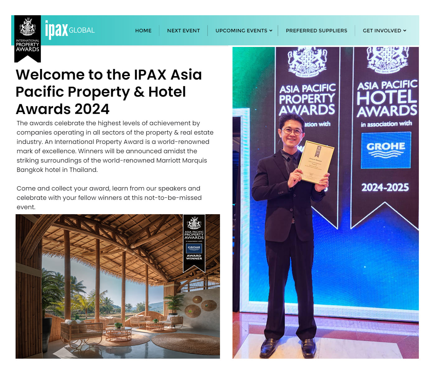 รางวัล International Property Awards 2024 ของ Grid Architect